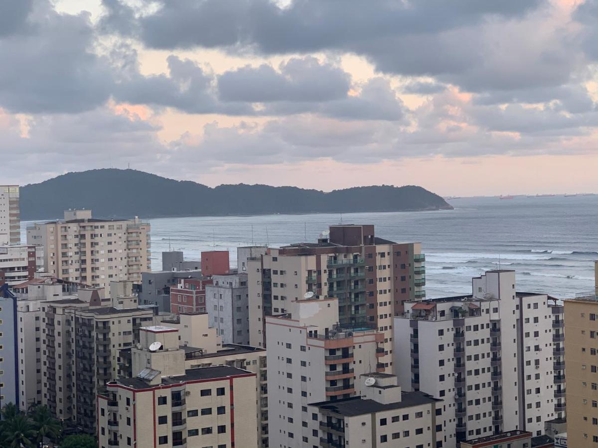 Ultimo Andar, Varanda Gourmet, Vista Da Praia Praia Grande  Zewnętrze zdjęcie